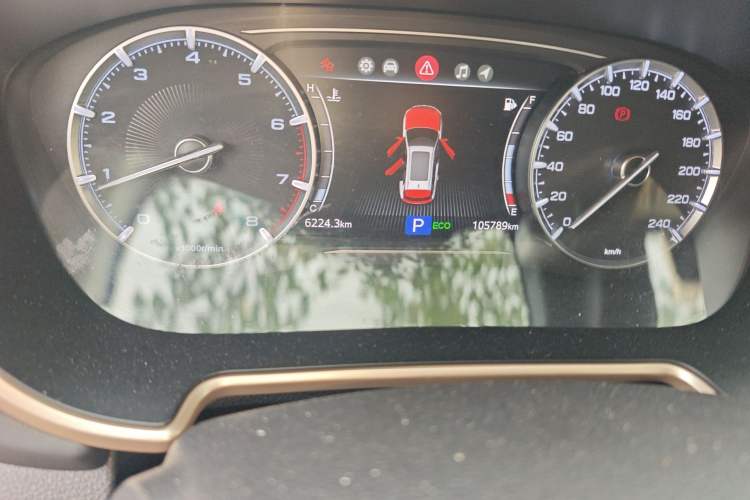 Used GAC Trumpchi GS5 2019 270T Automatic Luxury Edition Odometer Close Up