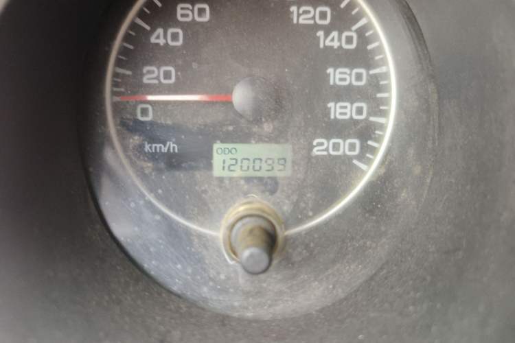 Used Leopaard Heijingang 2013 2.2L Manual Two-Wheel Drive Standard Version Odometer Close Up