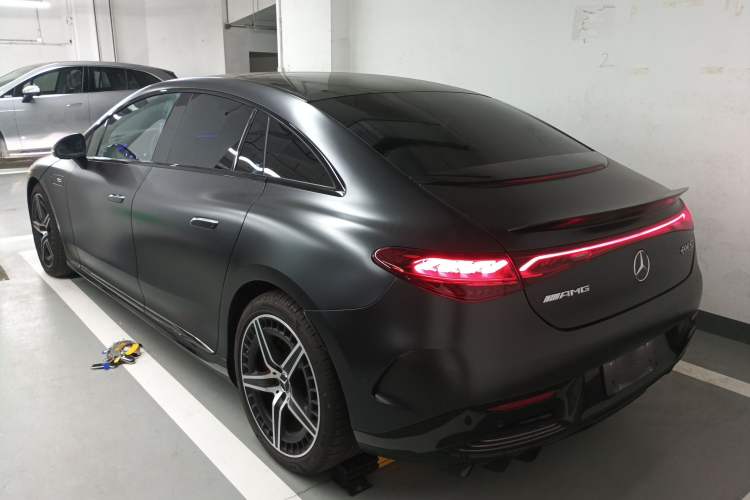 Used Mercedes-Benz EQE AMG 2023 AMG EQE 53 4MATIC+ Rear Left 45 Deg