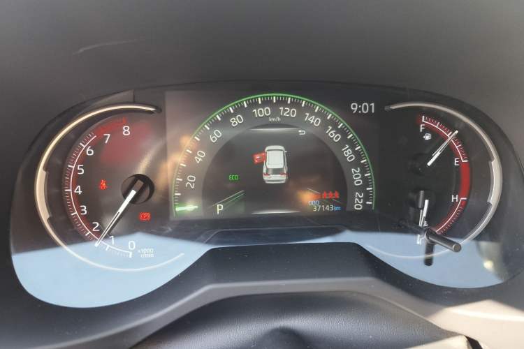 Used Toyota RAV4 2021 2.0L CVT Two-Wheel Drive Fashion PLUS Edition Instrument Cluster