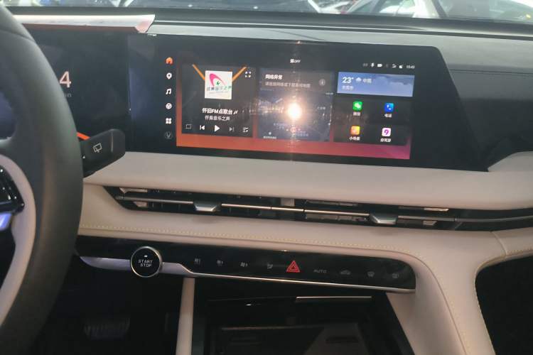 Used CHANGAN CS75 PLUS 2023 3rd Generation 1.5T Automatic Prestige Model Audio And AC Panel