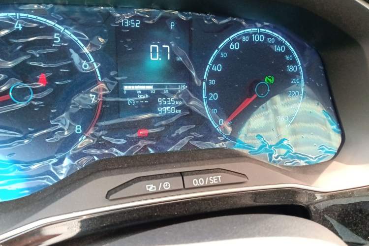 Used Jetta VS5 2024 280TSI Automatic Pioneer Edition Odometer Close Up