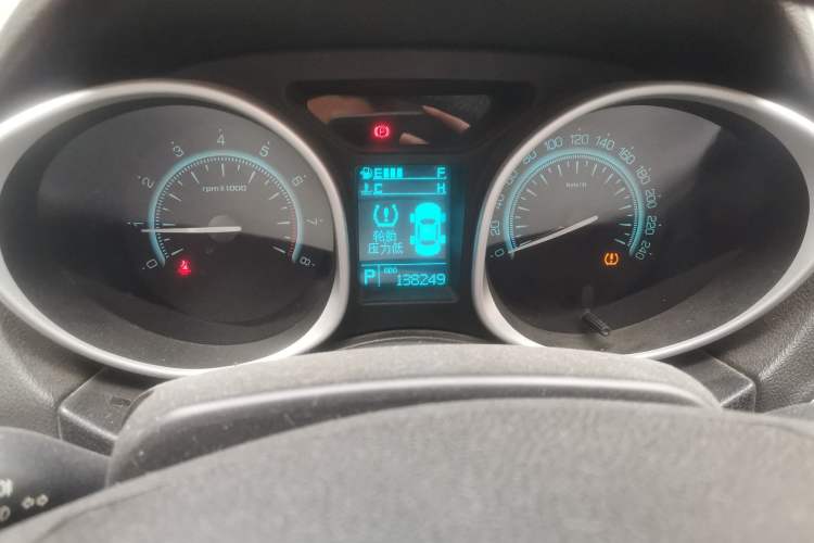 Used GAC Trumpchi GS5 2012 2.0L Automatic Two-Wheel Drive Luxury Edition Odometer Close Up