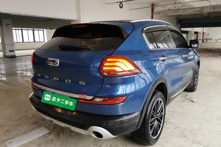 Used Qoros 5 2017 1.6T Automatic Flagship Model Rear Right 45 Deg