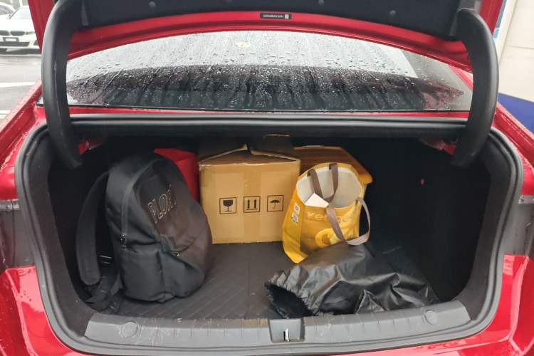 Used BYD Qin Pro New Energy 2019 EV Flagship Edition Trunk
