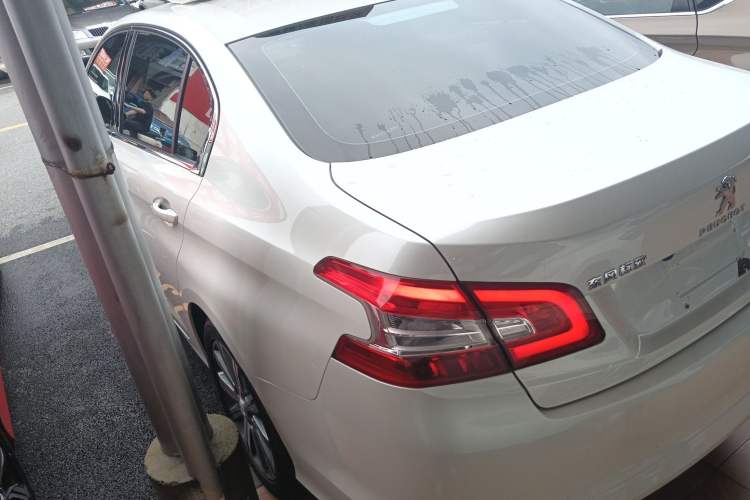 Used Peugeot 408 2015 1.2T Automatic Luxury Edition Rear Left 45 Deg