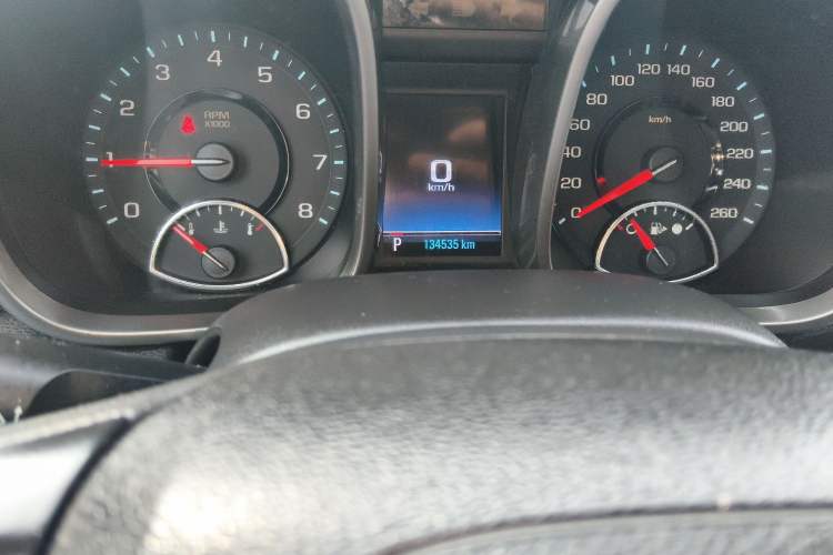 Used Chevrolet Malibu 2012 2.4L Automatic Flagship Edition Odometer Close Up