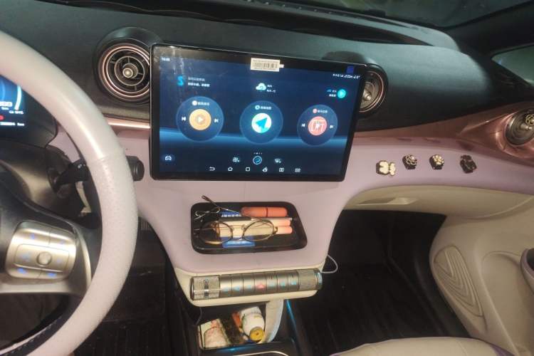 Used BYD Dolphin 2021 405 km Fashion Edition Audio And AC Panel