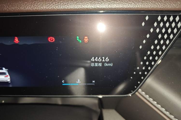 Used Wey Mocha 2021 2.0T Two-Wheel-Drive Ultra-Strong Version Odometer Close Up