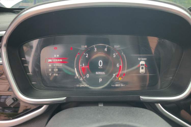 Used Dongfeng Fengon ix5 2019 280TGDI CVT ZhiZun Trim China V Emission Standard Instrument Cluster
