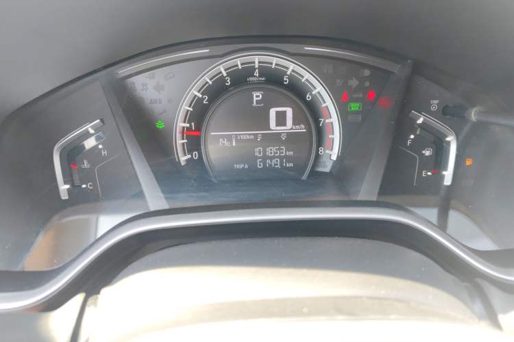 Used Honda CR-V 2019 240TURBO CVT 2WD Comfort Version China VI Emission Standard Odometer Close Up