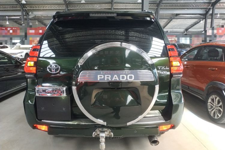 Used Toyota Prado 2018 3.5L Automatic TX-L with Rear-Mounted Spare Tire