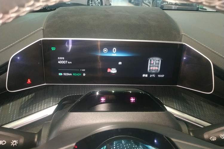 Used Zeekr 001 2022 Long-Range Dual-Motor WE Edition Instrument Cluster