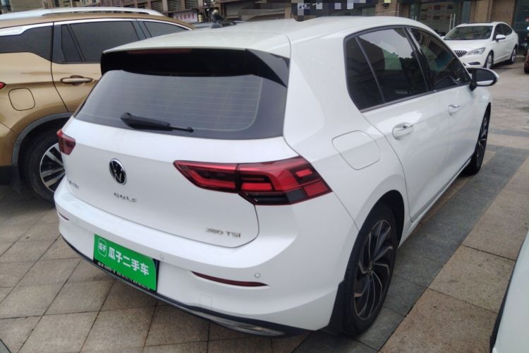 Used Volkswagen Golf 2021 280TSI DSG Pro Rear Right 45 Deg