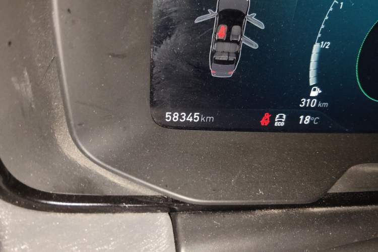 Used Lynk & Co 03 2021 2.0TD Automatic Jing Plus Odometer Close Up