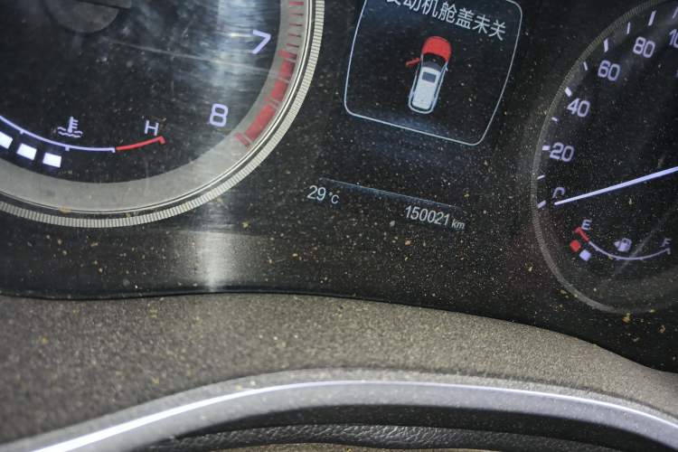 Used CHANGAN CS55 2017 1.5T Manual Xuan Dong Model Odometer Close Up