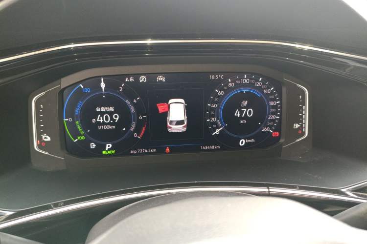 Used Volkswagen Tayron GTE Plug-in Hybrid 2020 1.4T Luxury Model Instrument Cluster