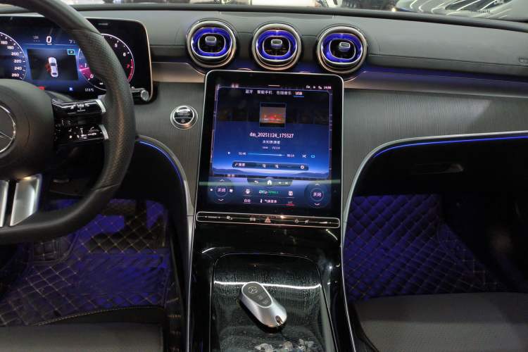 Used Mercedes-Benz C-Class 2022 Revised C 260 L Starry Night Sport Edition Audio And AC Panel