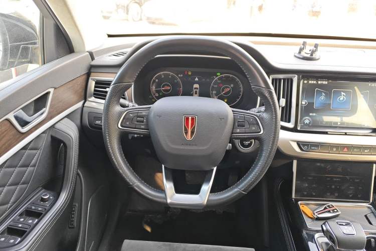 Used Hongqi HS7 2022 3.0T Automatic All-Wheel Drive ZhiLian Flagship Edition Five Seats Steering Wheel