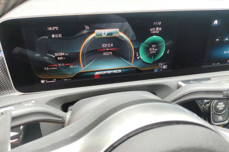 Used Mercedes-Benz A-Class 2019 A 200 L Sport Sedan Instrument Cluster