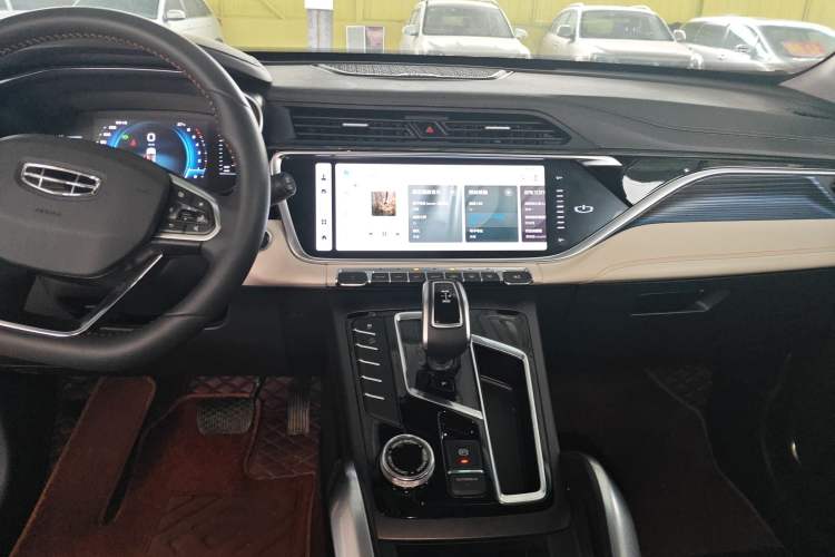 Used Geely Auto Emgrand X7 Sport 2022 Boyue X 1.8TD DCT Smart Model Audio And AC Panel