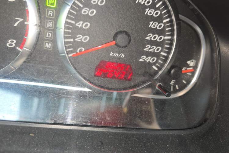 Used Mazda 6 2013 2.0L Automatic Fashion Edition Odometer Close Up