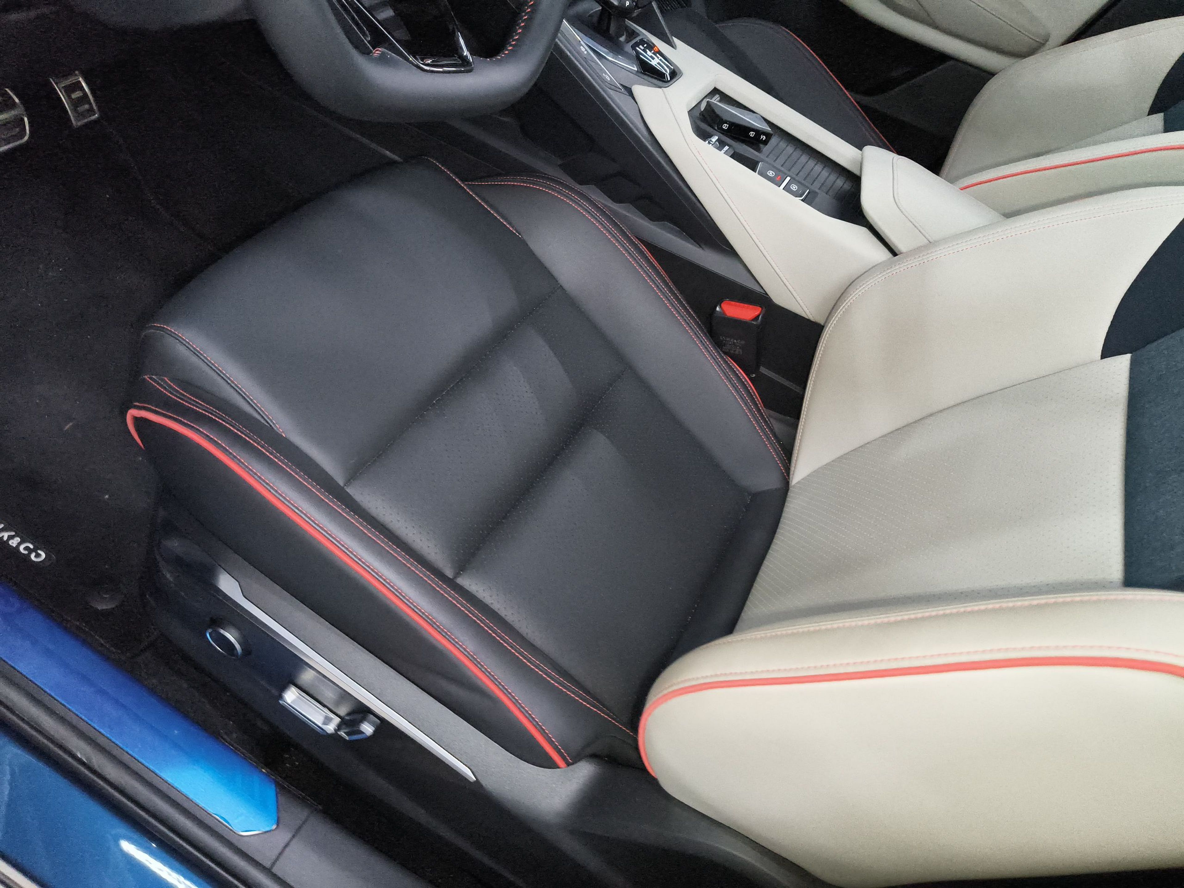 Avant de la voiture