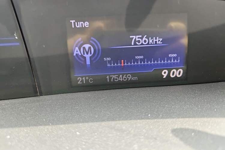 Used Honda Civic 2012 1.8L automatic comfort version Odometer Close Up