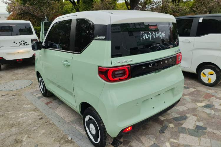 Used Wuling Hongguang MINIEV 2022 Macaron Premium Model – Lithium Iron Phosphate Rear Left 45 Deg
