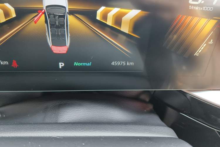 Used MG 5 Scorpio 2022 1.5T Trophy Sport Luxurious Edition Odometer Close Up