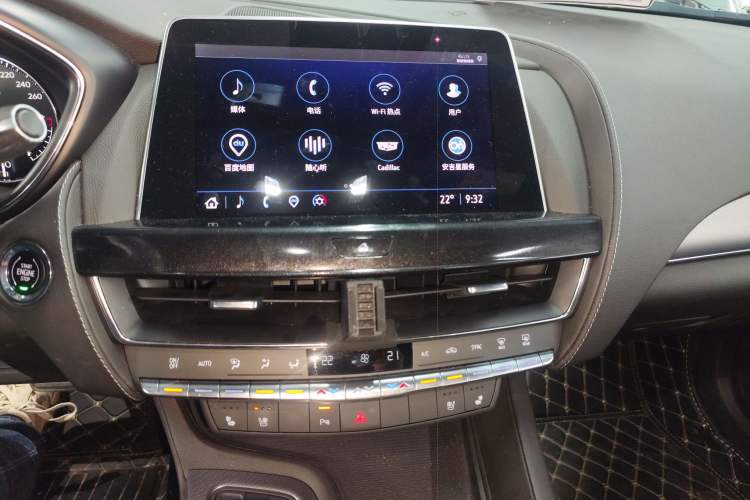 Used Cadillac CT5 2021 Revised 28T Luxury Version Audio And AC Panel