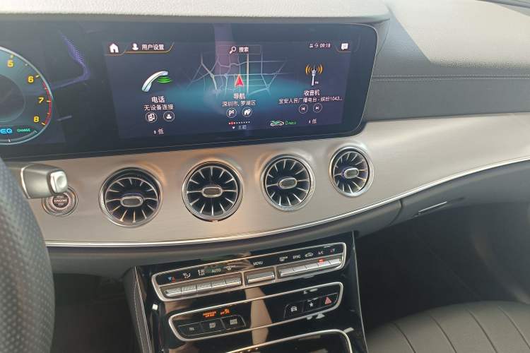 Used Mercedes-Benz E-Class 2021 E 260 Coupe Audio And AC Panel