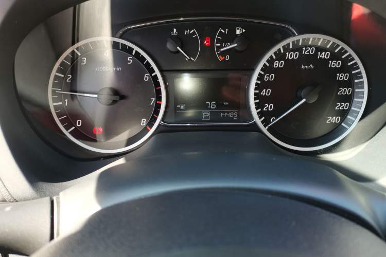 Used Nissan Sylphy 2022 Classic 1.6XE CVT Comfort Edition Odometer Close Up