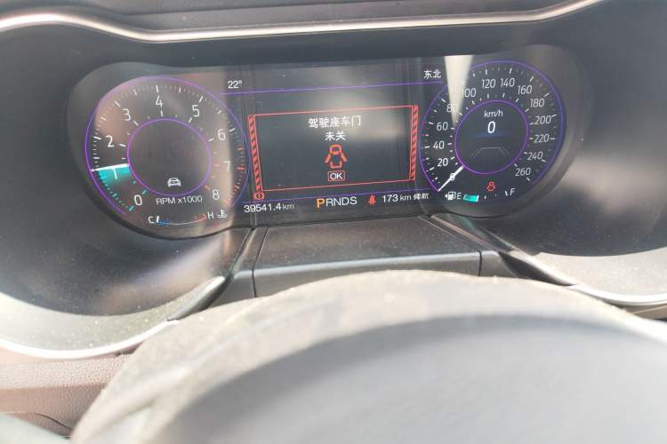 Used Ford Mustang 2019 2.3L EcoBoost Odometer Close Up