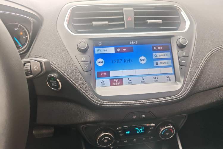 Used Ford Escort 2019 Revised Version 1.5L Automatic Enjoyment Type China VI Standard Audio And AC Panel