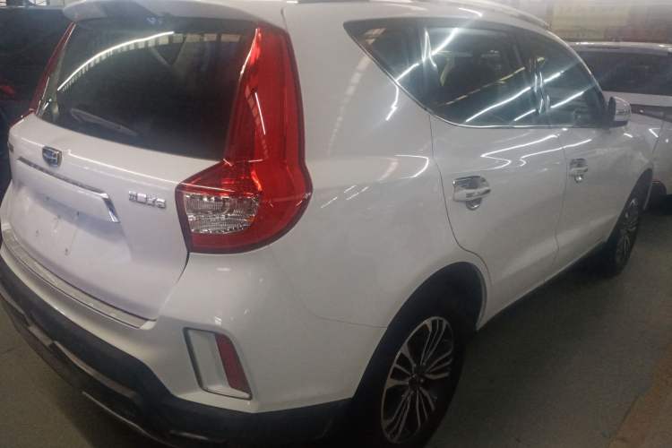 Used Geely Auto Vision X6 2016 1.8L Manual Luxury Model Rear Right 45 Deg