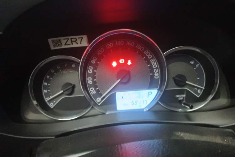 Used Toyota Corolla 2014 1.6L CVT GL Instrument Cluster