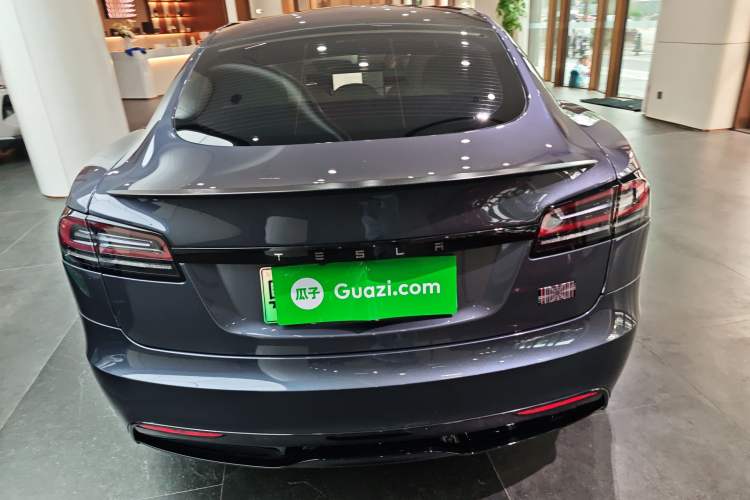 Used Tesla Model S 2023 Three-Motor All-Wheel-Drive Plaid Version Rear