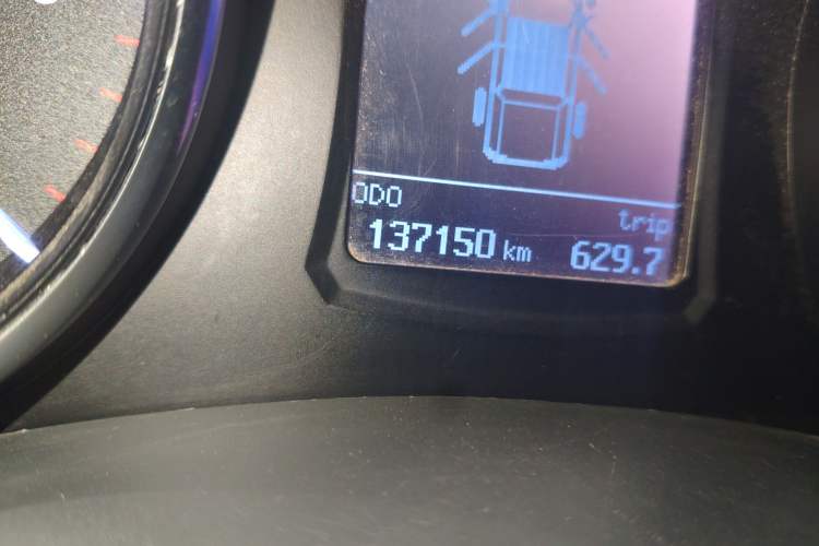 Used Great Wall Wingle 6 2014 2.0T Two-Wheel Drive Navigation Version 4D20B Odometer Close Up