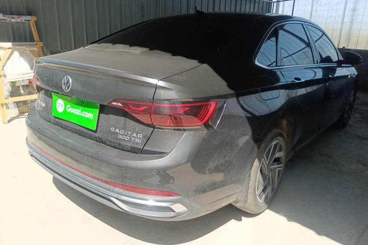 Used Volkswagen Sagitar 2025 Revised 300TSI DSG Excellence Edition Rear Right 45 Deg