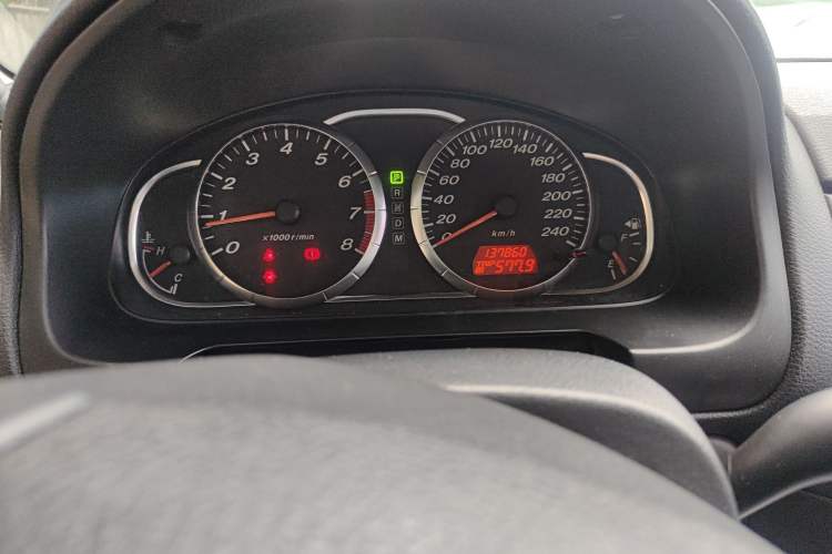 Used Mazda 6 2013 2.0L Automatic Fashion Edition Odometer Close Up