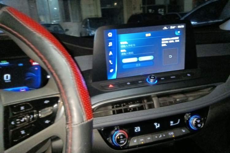 Used Buick Velite 6 2022 Plug-in Hybrid Connected Smart Edition Audio And AC Panel