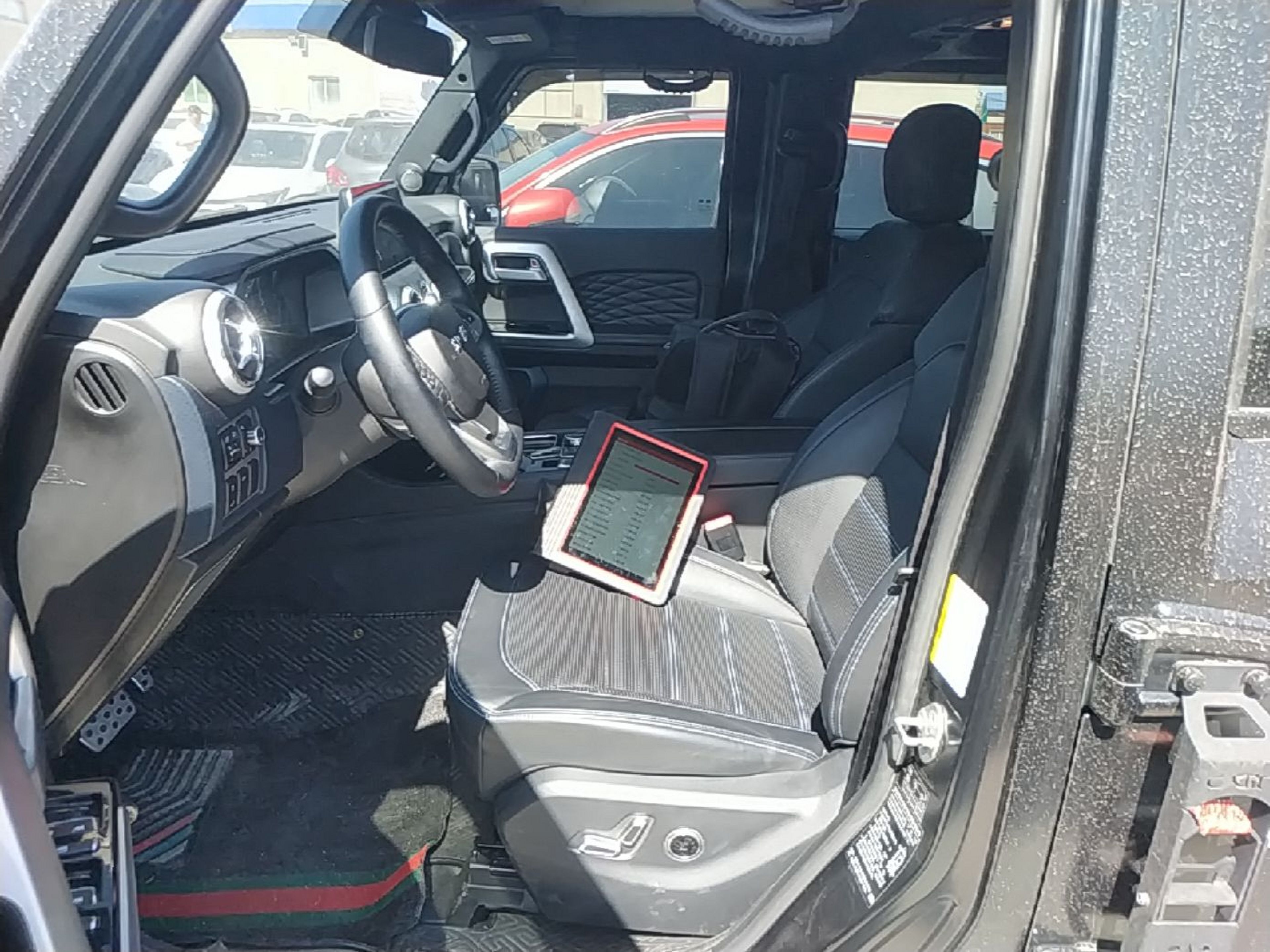 Avant de la voiture