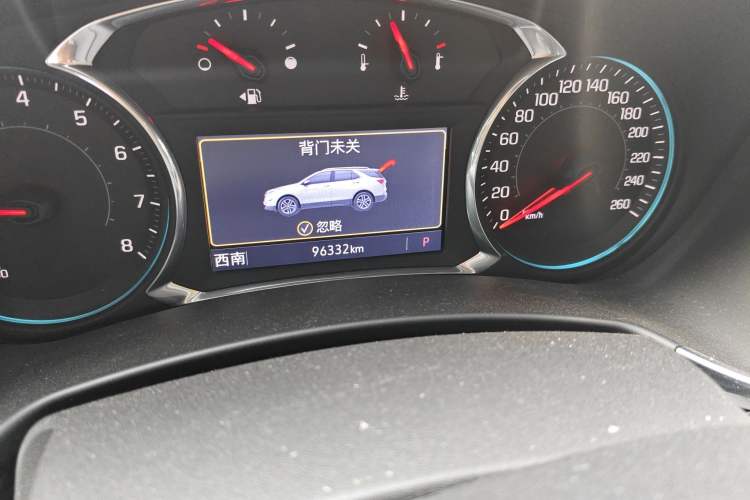 Used Chevrolet Equinox 2019 535T Automatic YuJie Edition China VI Odometer Close Up