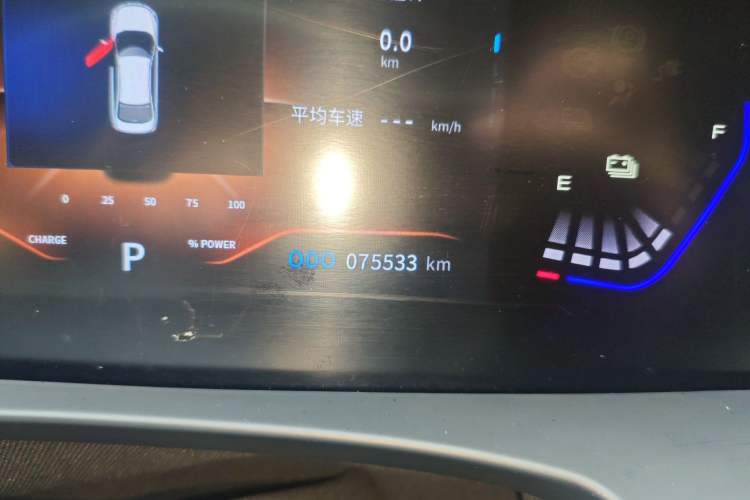 Used Dongfeng Aeolus E70 2023 PRO Smart Drive Edition Odometer Close Up