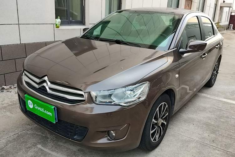Used Citroen Elysee 2015 Zhishang Edition 1.6L Manual Fashion Model