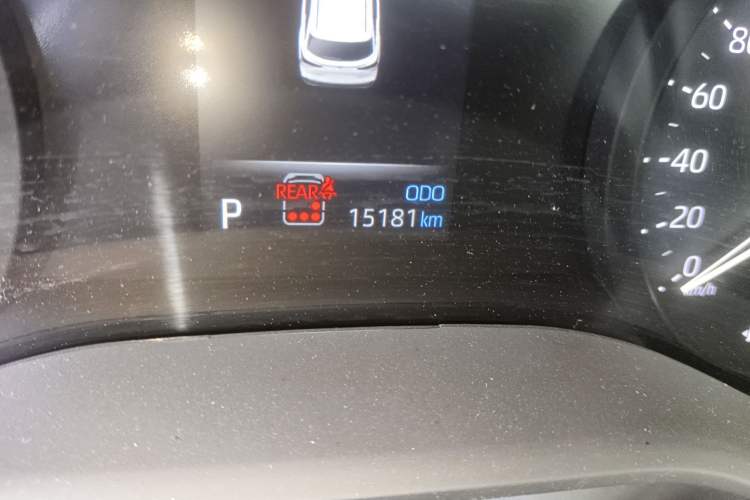 Used Toyota Granvia 2024 2.5L Hybrid Comfort Edition Odometer Close Up