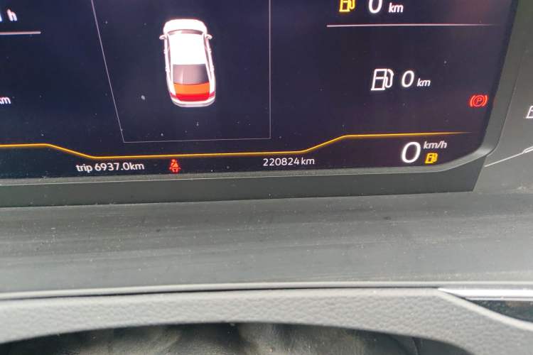 Used Volkswagen Magotan 2020 330TSI DSG Luxury Edition Odometer Close Up