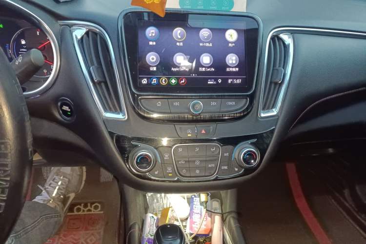 Used Chevrolet Malibu XL 2019 Redline 550T Automatic RuiLian Edition Audio And AC Panel