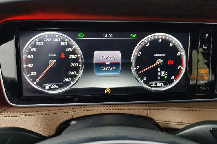 Used Mercedes-Benz S-Class 2014 S 320 L Business Model Instrument Cluster